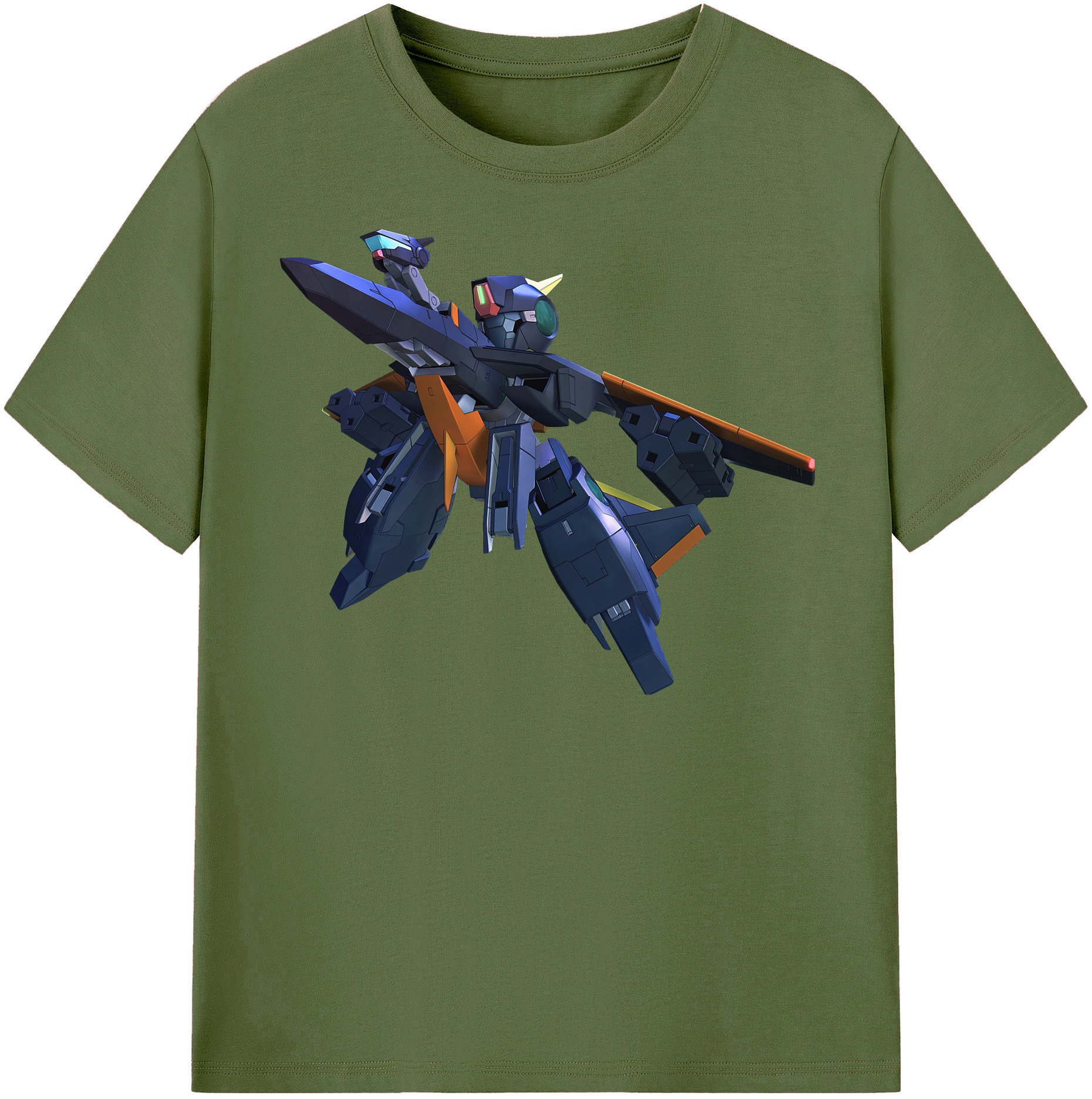 （画像用） 機動戦士ガンダム Mobile Suit Gundam 綿100％半袖Tシャツ（フロントプリント）